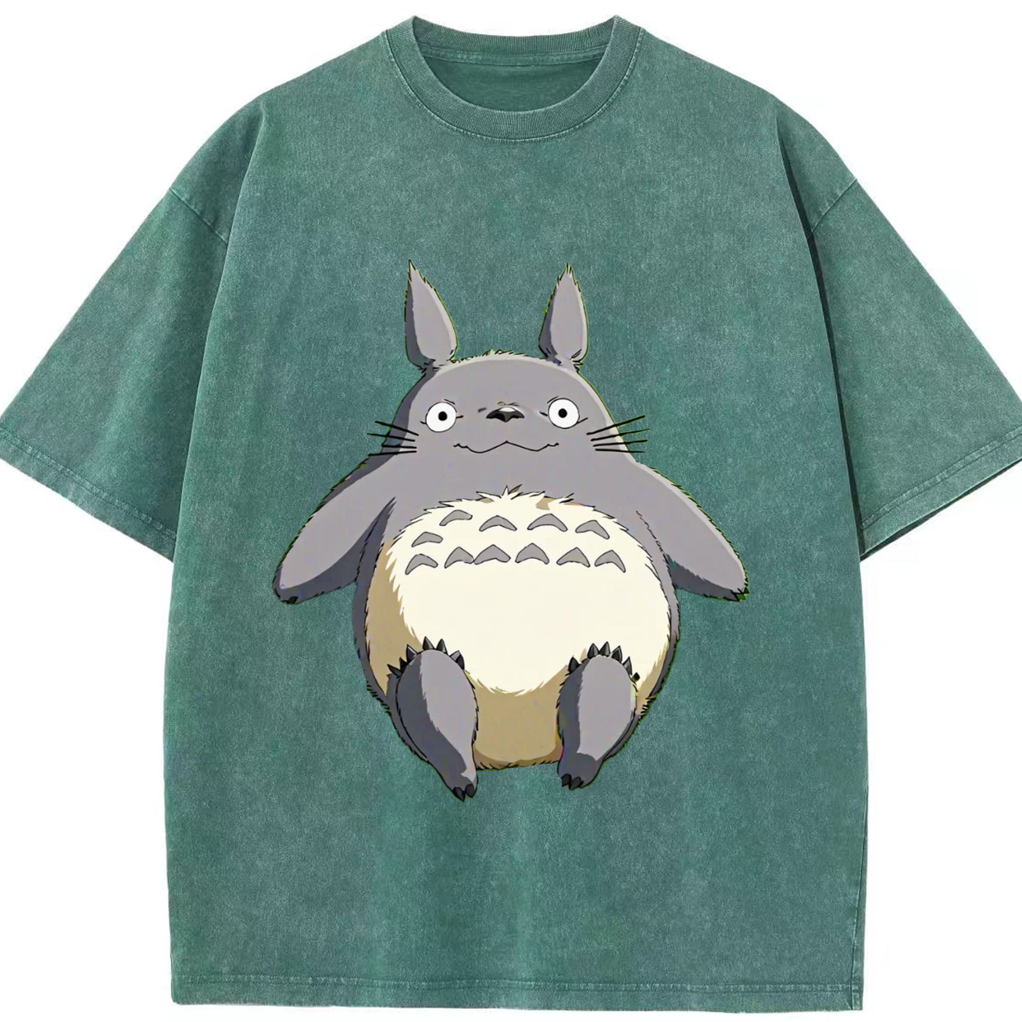 （画像用） となりのトトロ 草壁メイ 草壁サツキ My Neighbor Totoro Satsuki Kusakabe Mei Kusakabe 綿100% ヴィンテージ風 半袖Tシャツ（フロントプリント）